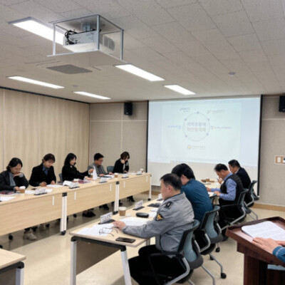 포항북부경찰서, 지아소프트 및 지역단체와 사회적약자 보호를 위한 전략회의 개최 이미지